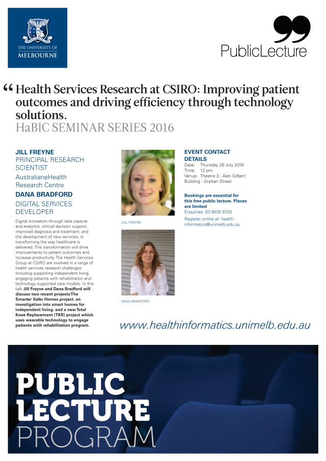 CSIRO Seminar July 2016